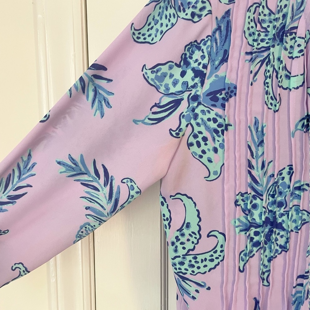 Lilly Pulitzer blouse sz M - Picture 3 of 5